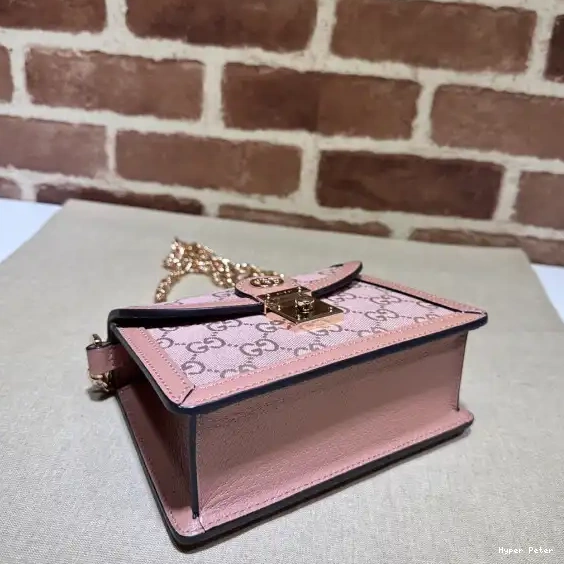 Hyper Peter HANDLE MATELASSÉ BAG GG GUCCI TOP SMALL 0517
